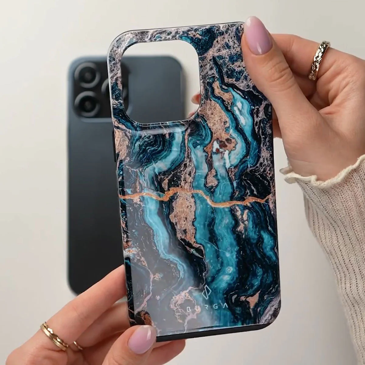 Mystic River - Blue Marble iPhone 17e Case - Image 5