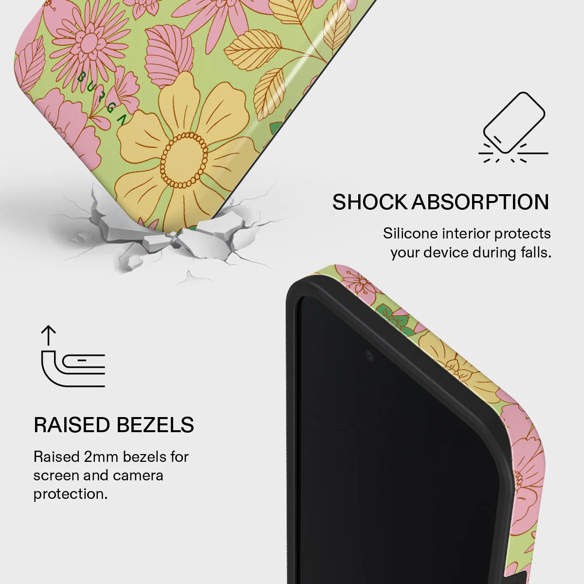 Amalfi Coast - Colorful Floral iPhone 17e Case - Image 4