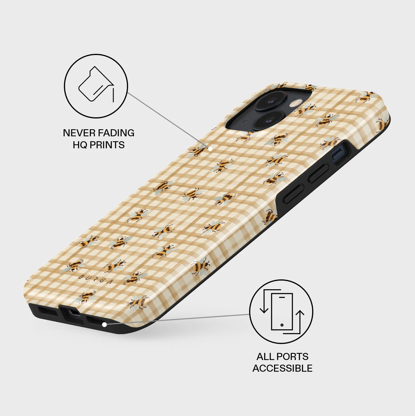 Honeycomb - iPhone 15 Plus Case - Image 3