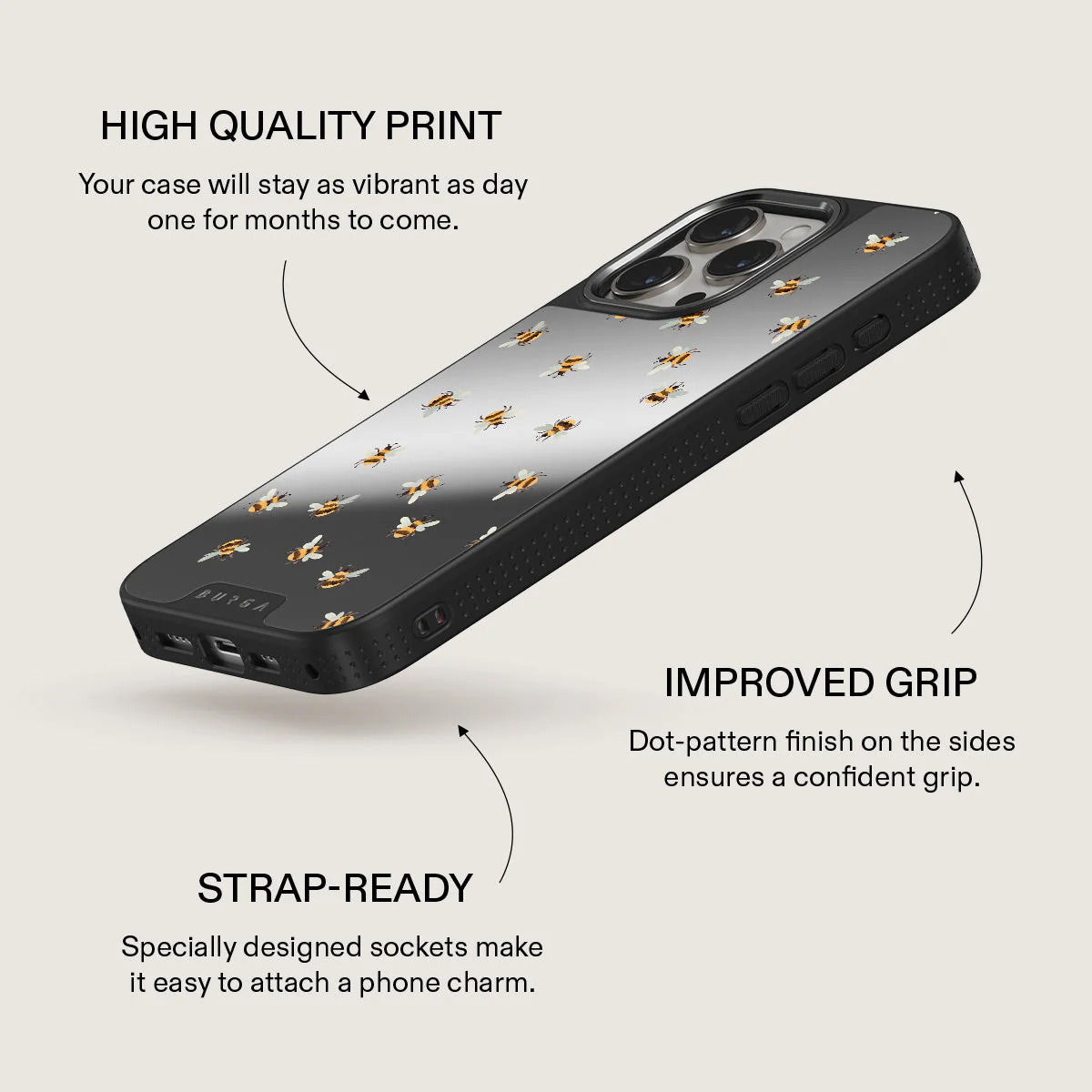 Honeycomb - iPhone 15 Pro Case - Image 39