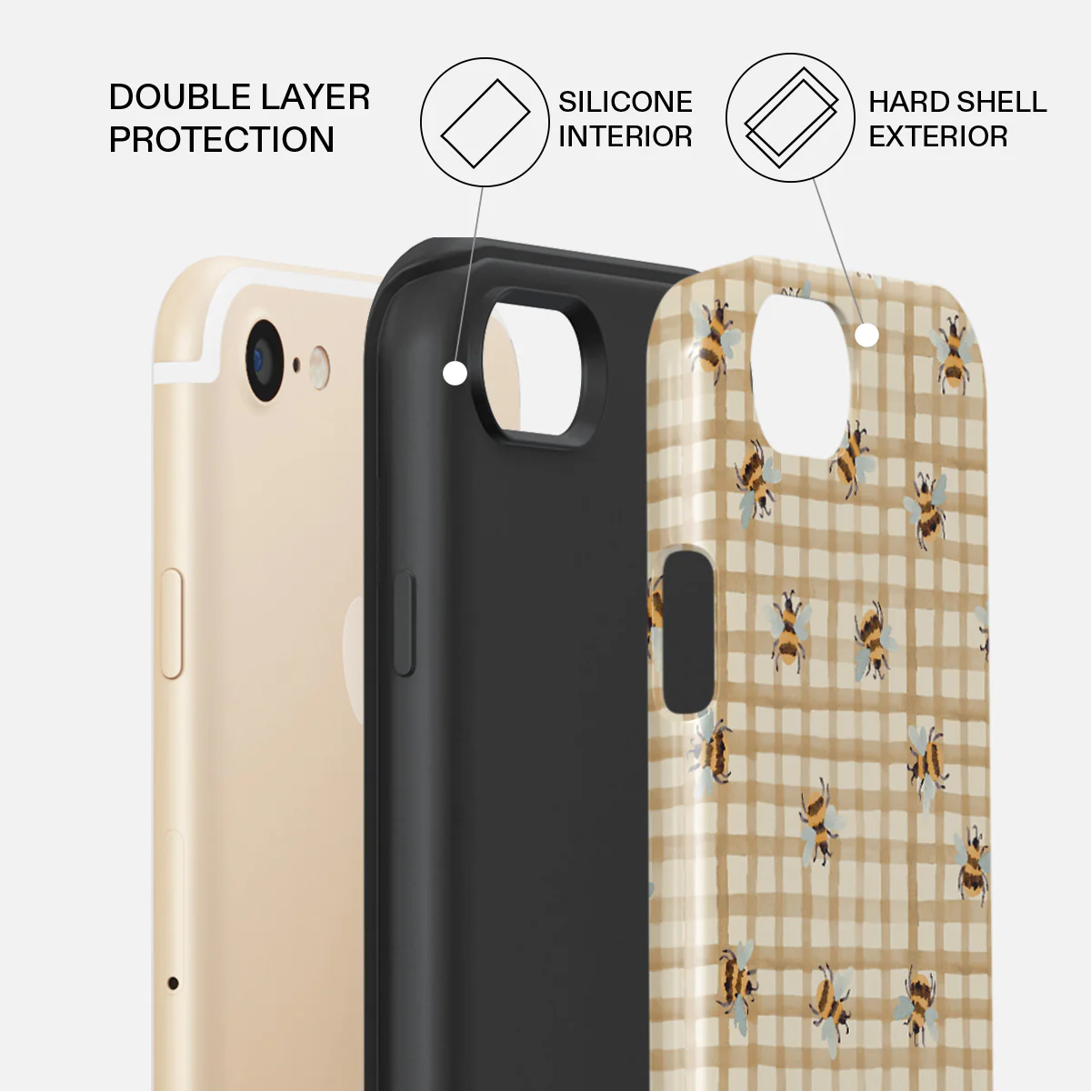 Honeycomb - iPhone SE (2020) Case - Image 6