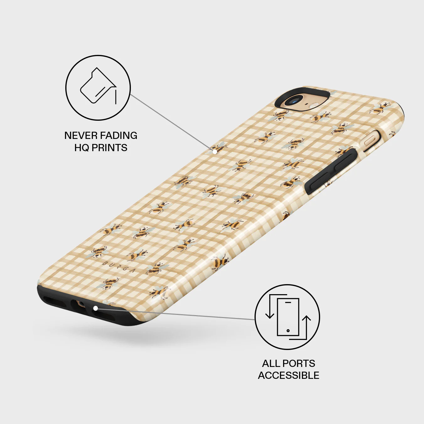 Honeycomb - iPhone SE (2020) Case - Image 7
