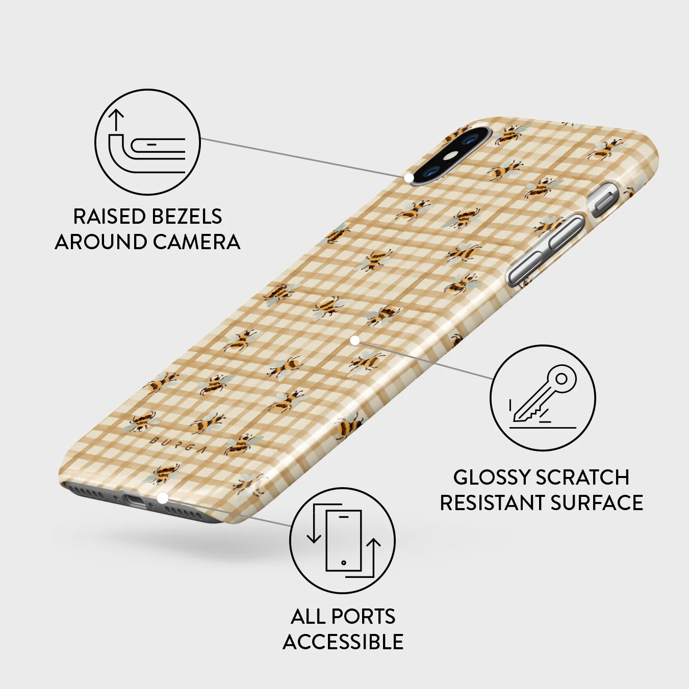 Honeycomb - iPhone XS Max Case - Image 3