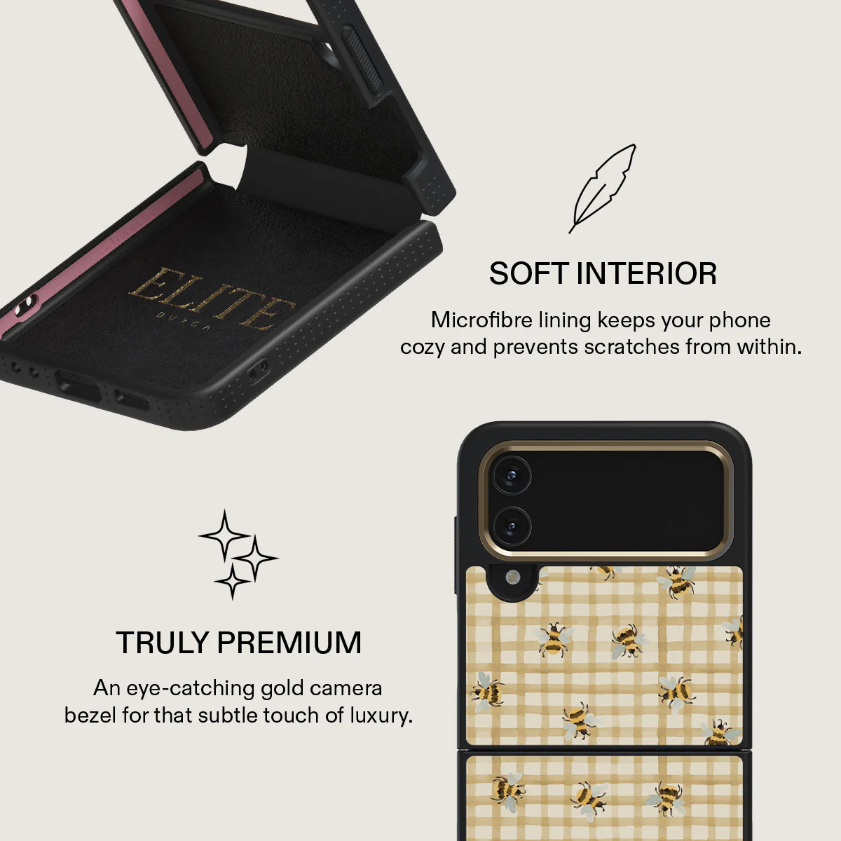 Honeycomb - Samsung Galaxy Z Flip 4 Case - Image 19