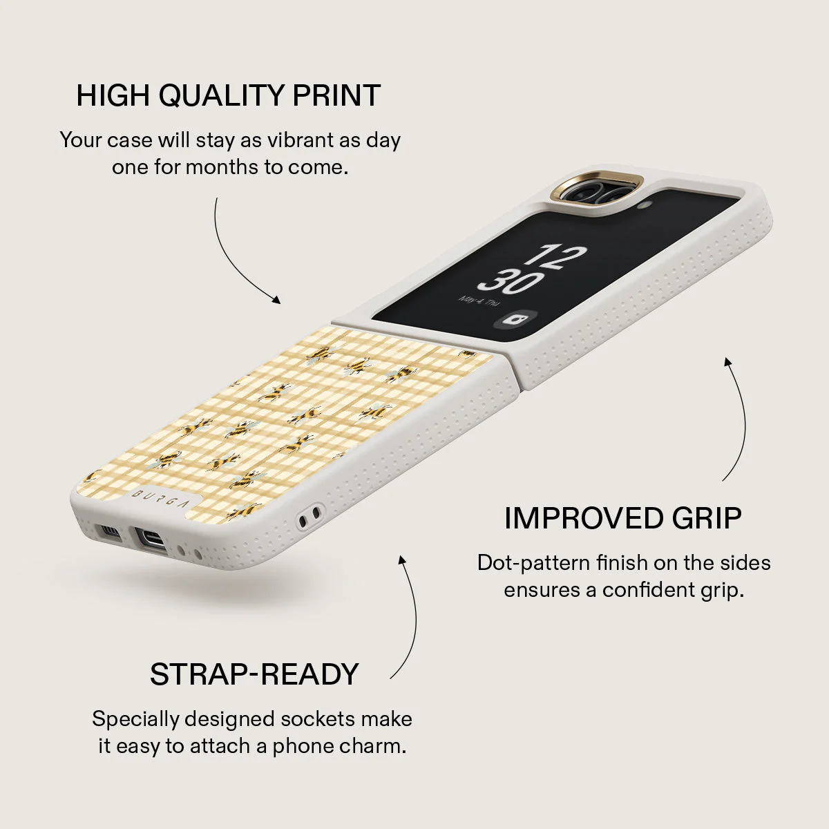 Honeycomb - Samsung Galaxy Z Flip 5 Case - Image 26
