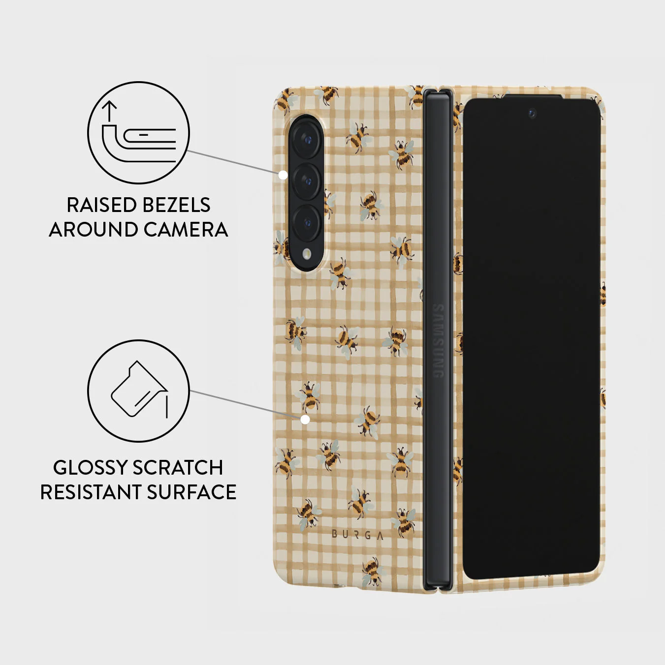 Honeycomb - Samsung Galaxy Z Fold 4 Case - Image 3