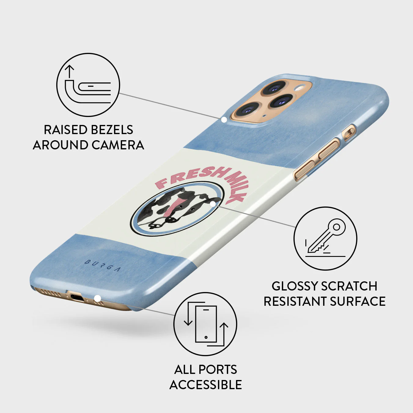 Milkshake - iPhone 11 Pro Case - Image 3