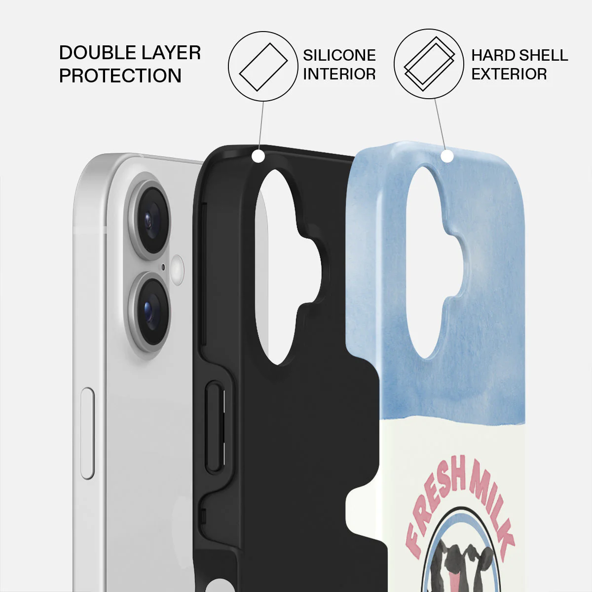 Milkshake - iPhone 16 Plus Case - Image 2
