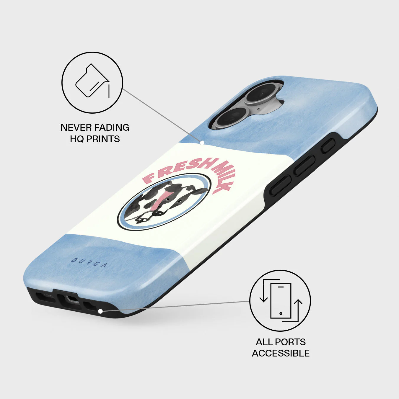 Milkshake - iPhone 16 Plus Case - Image 3