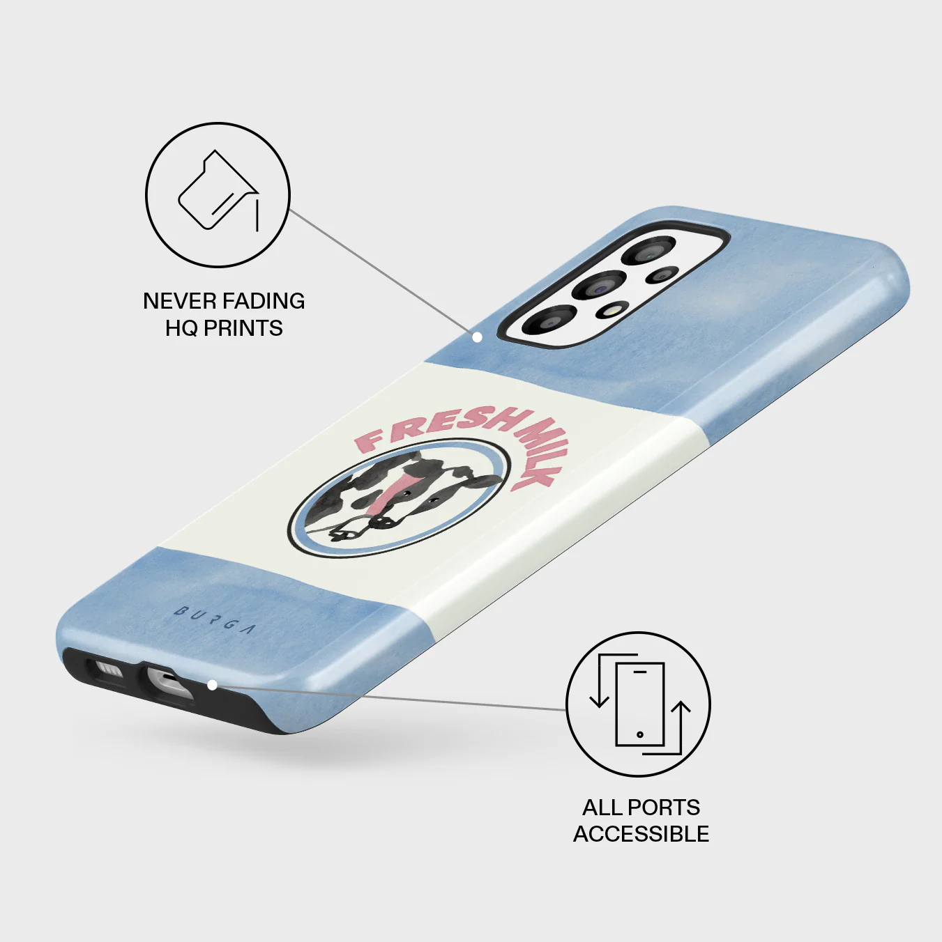 Milkshake - Samsung Galaxy A33 Case - Image 3