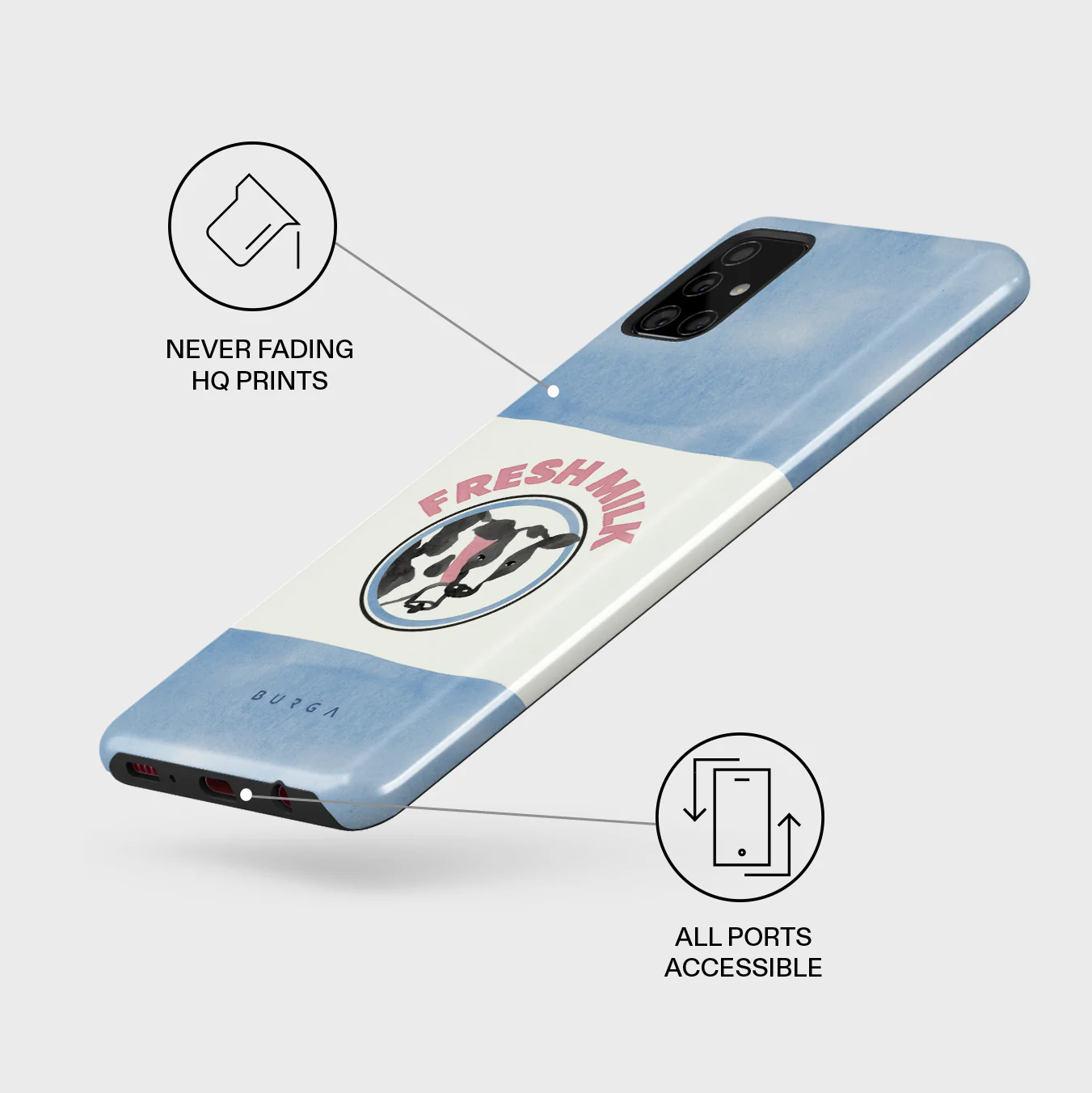 Milkshake - Samsung Galaxy A51 4G Case - Image 3