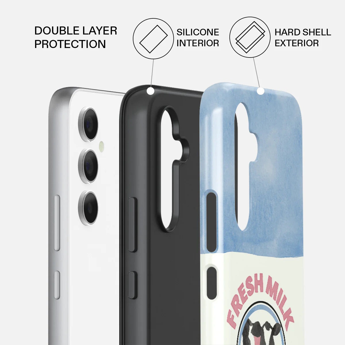 Milkshake - Samsung Galaxy A55 Case - Image 2