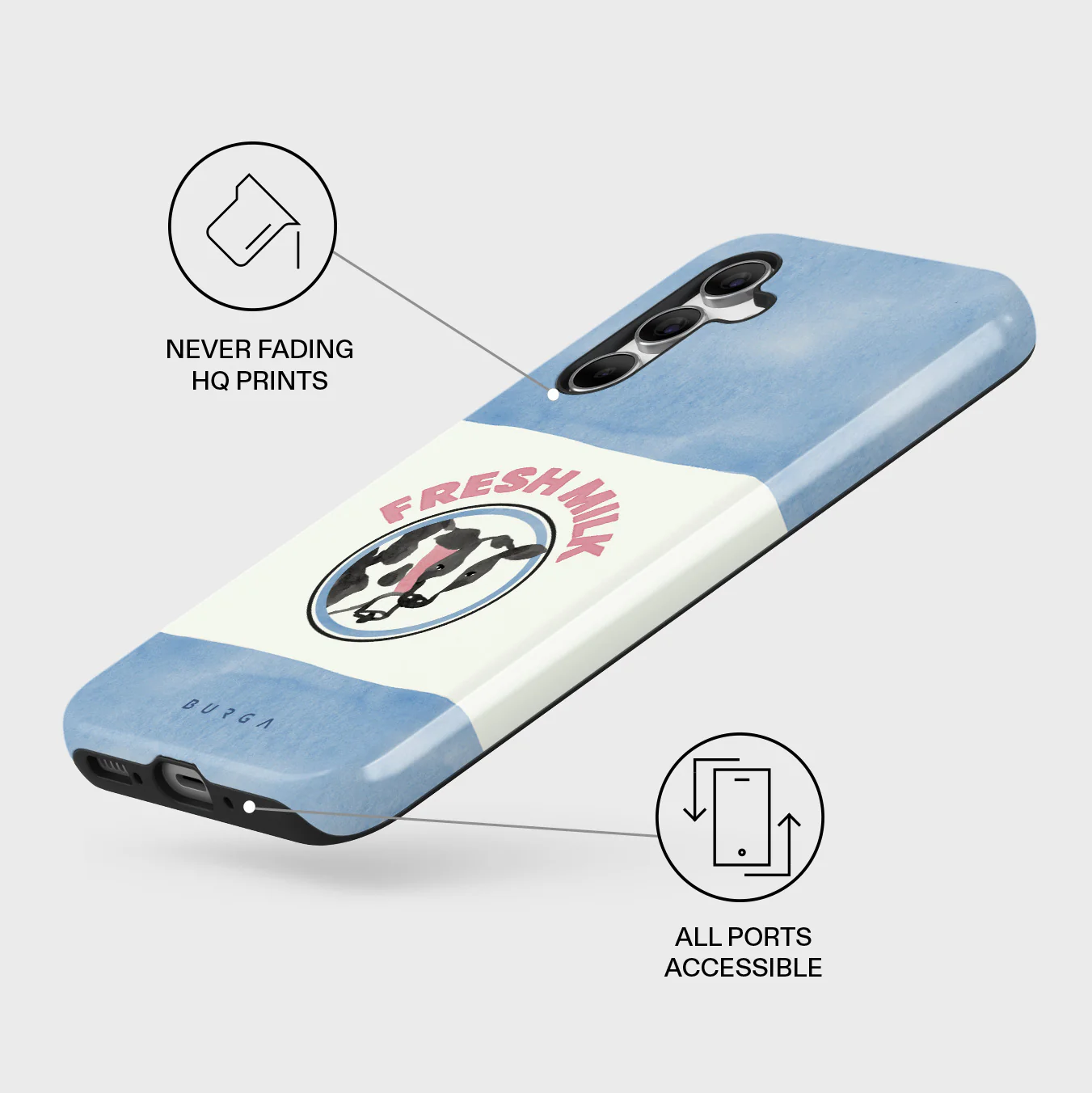 Milkshake - Samsung Galaxy A55 Case - Image 3