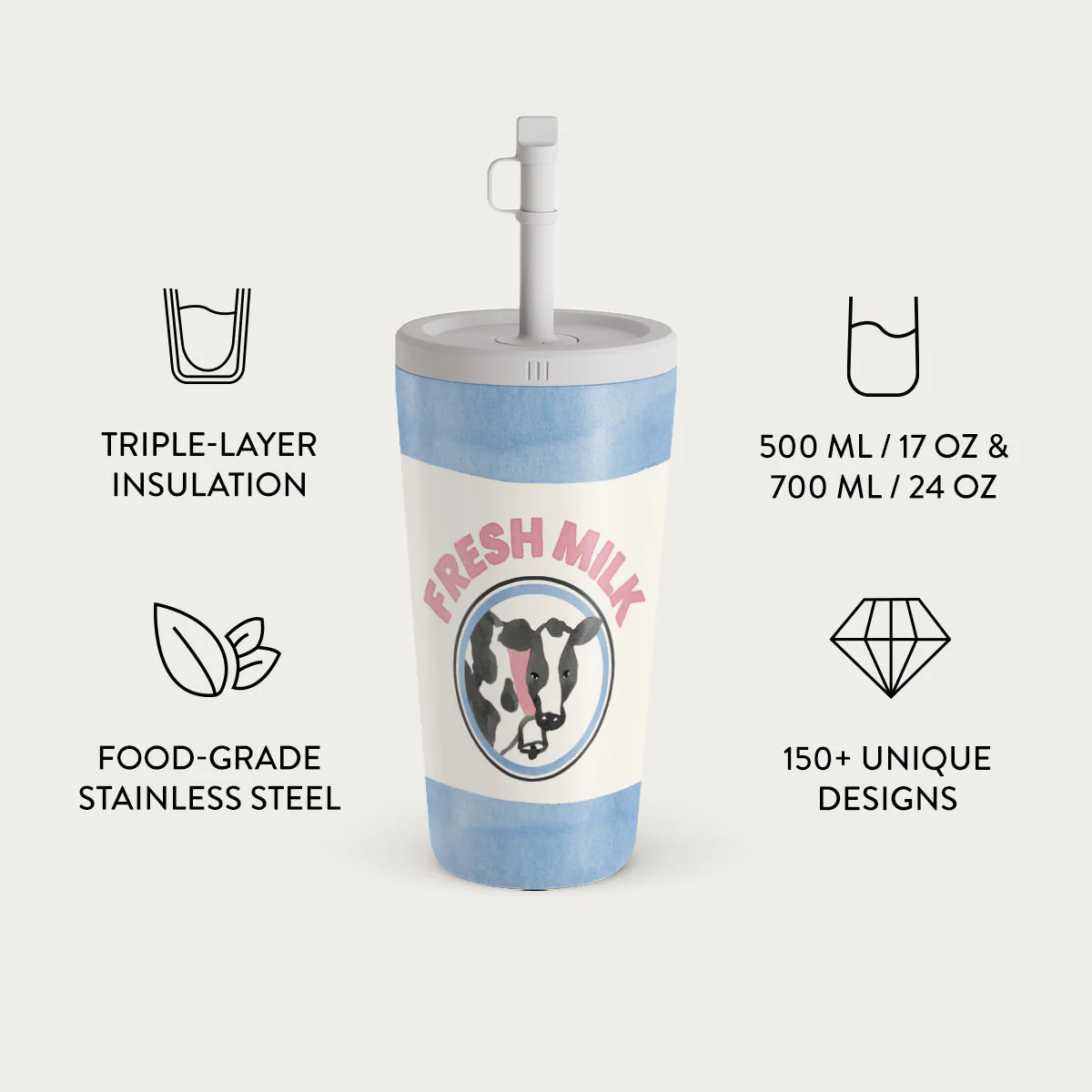 Milkshake - Travel Mug - Image 8