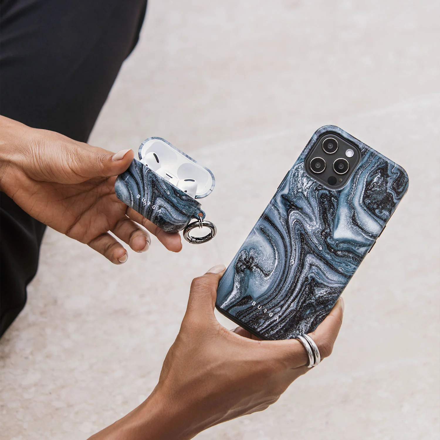 Navy Trench - Blue iPhone 17e Case - Image 7