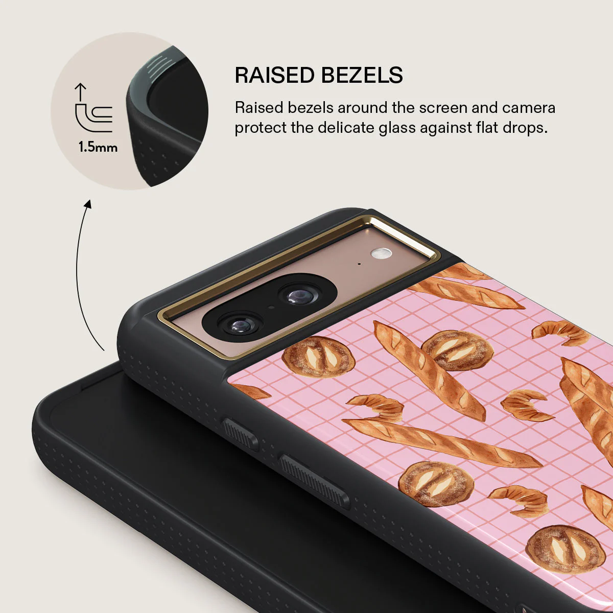 No Crumbs - Google Pixel 8 Case - Image 8