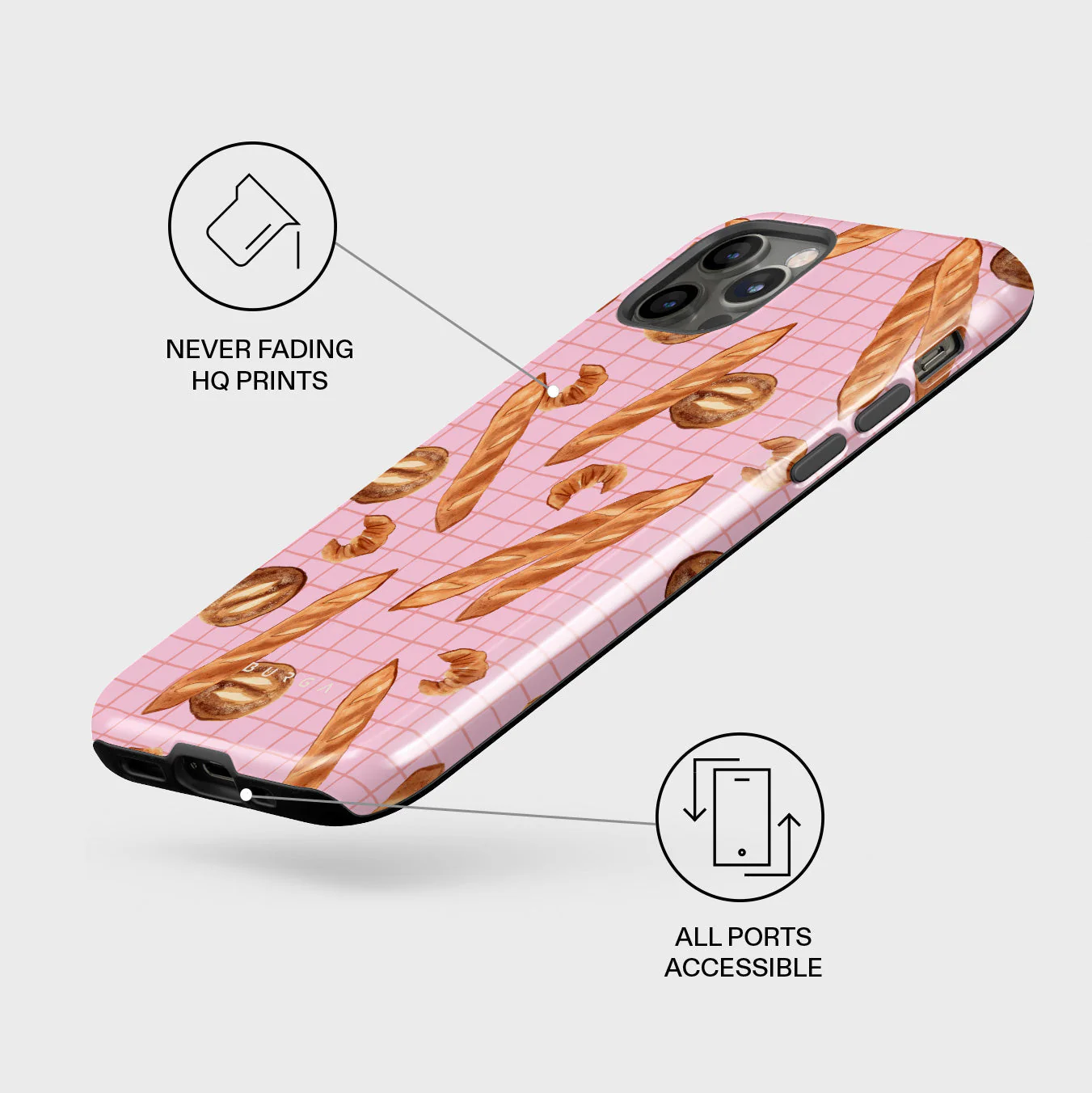 No Crumbs - iPhone 12 Pro Case - Image 3
