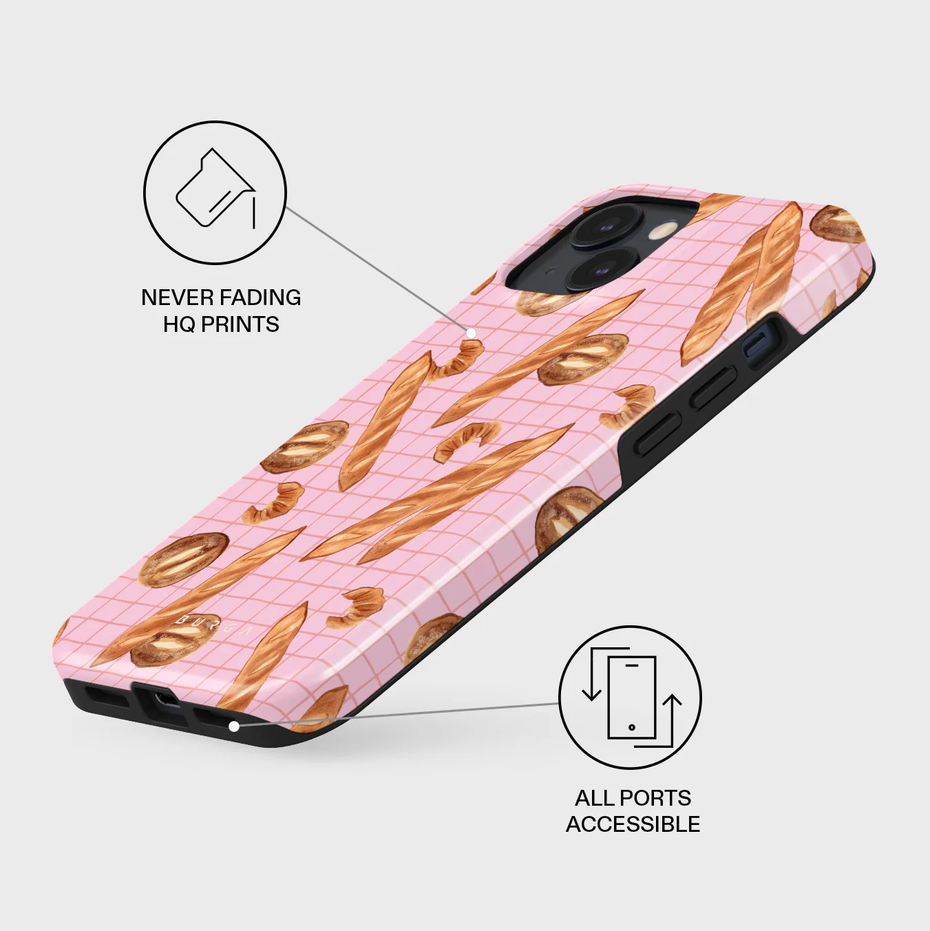 No Crumbs - iPhone 13 Mini Case - Image 3
