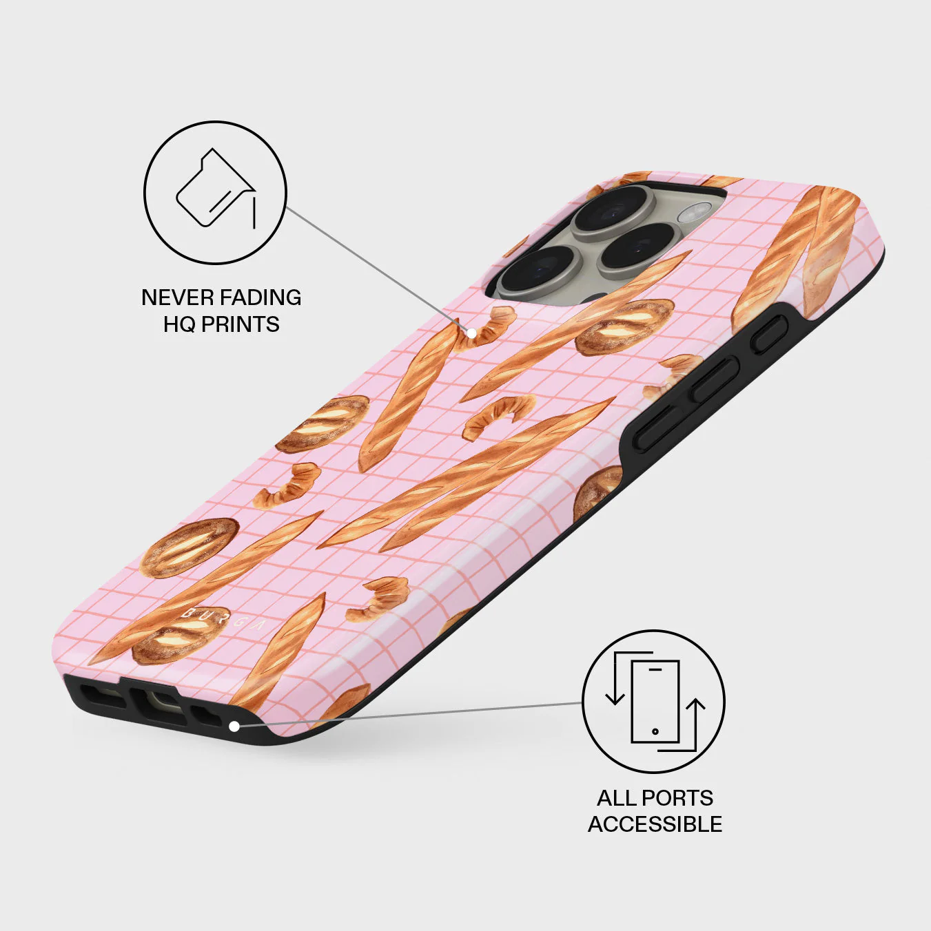 No Crumbs - iPhone 16 Pro Max Case - Image 3