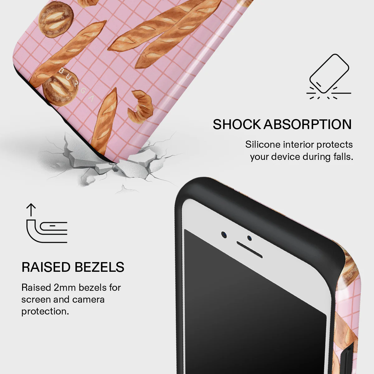 No Crumbs - iPhone SE (2022) Case - Image 8