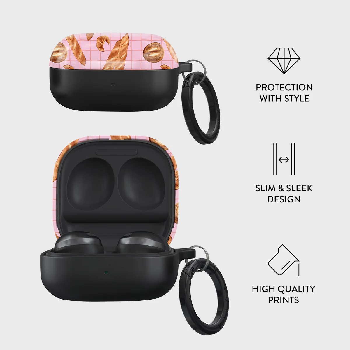 No Crumbs - Samsung Galaxy Buds Pro 2 Case - Image 4