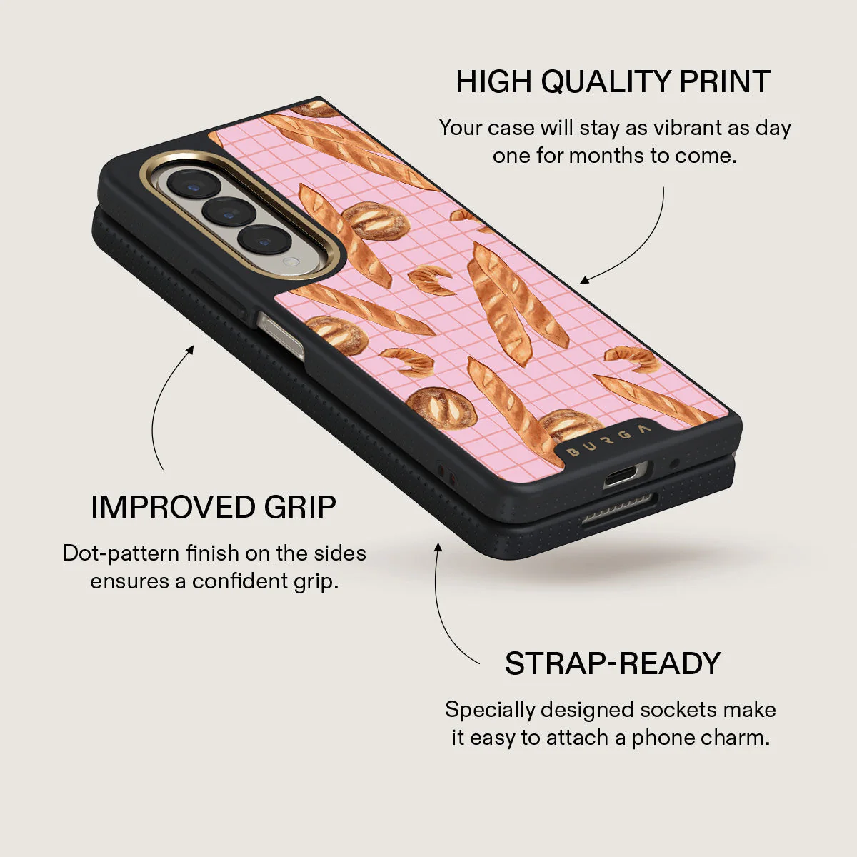 No Crumbs - Samsung Galaxy Z Fold 4 Case - Image 10