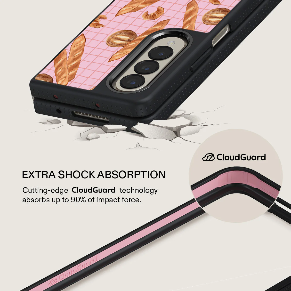 No Crumbs - Samsung Galaxy Z Fold 4 Case - Image 15