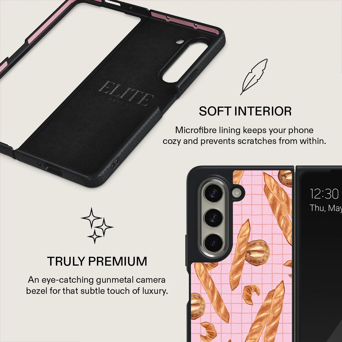 No Crumbs - Samsung Galaxy Z Fold 5 Case - Image 13
