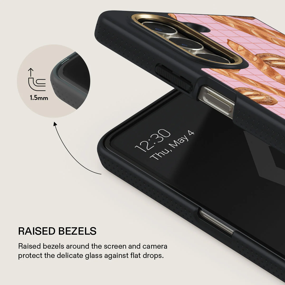 No Crumbs - Samsung Galaxy Z Fold 5 Case - Image 4