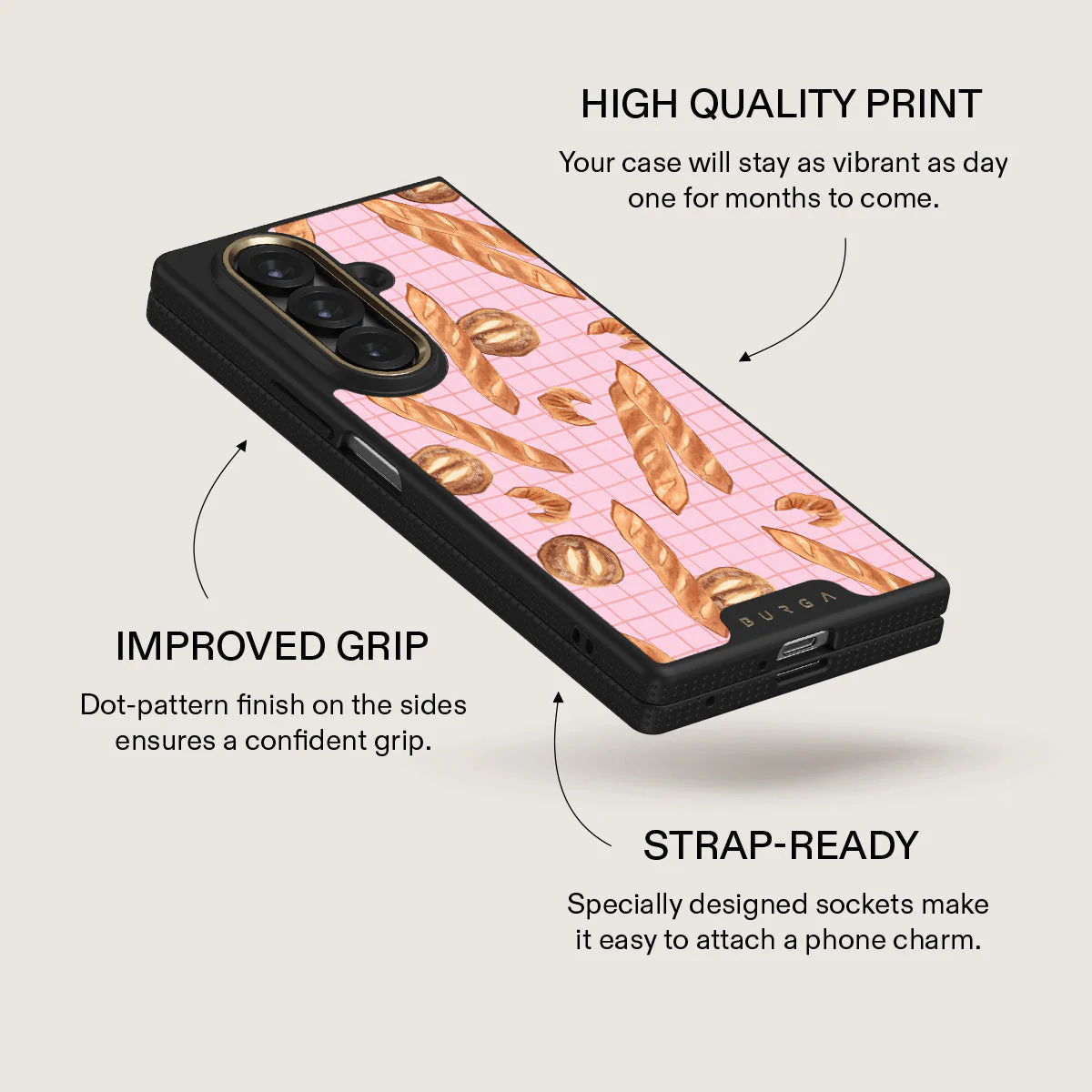 No Crumbs - Samsung Galaxy Z Fold 7 Case - Image 5