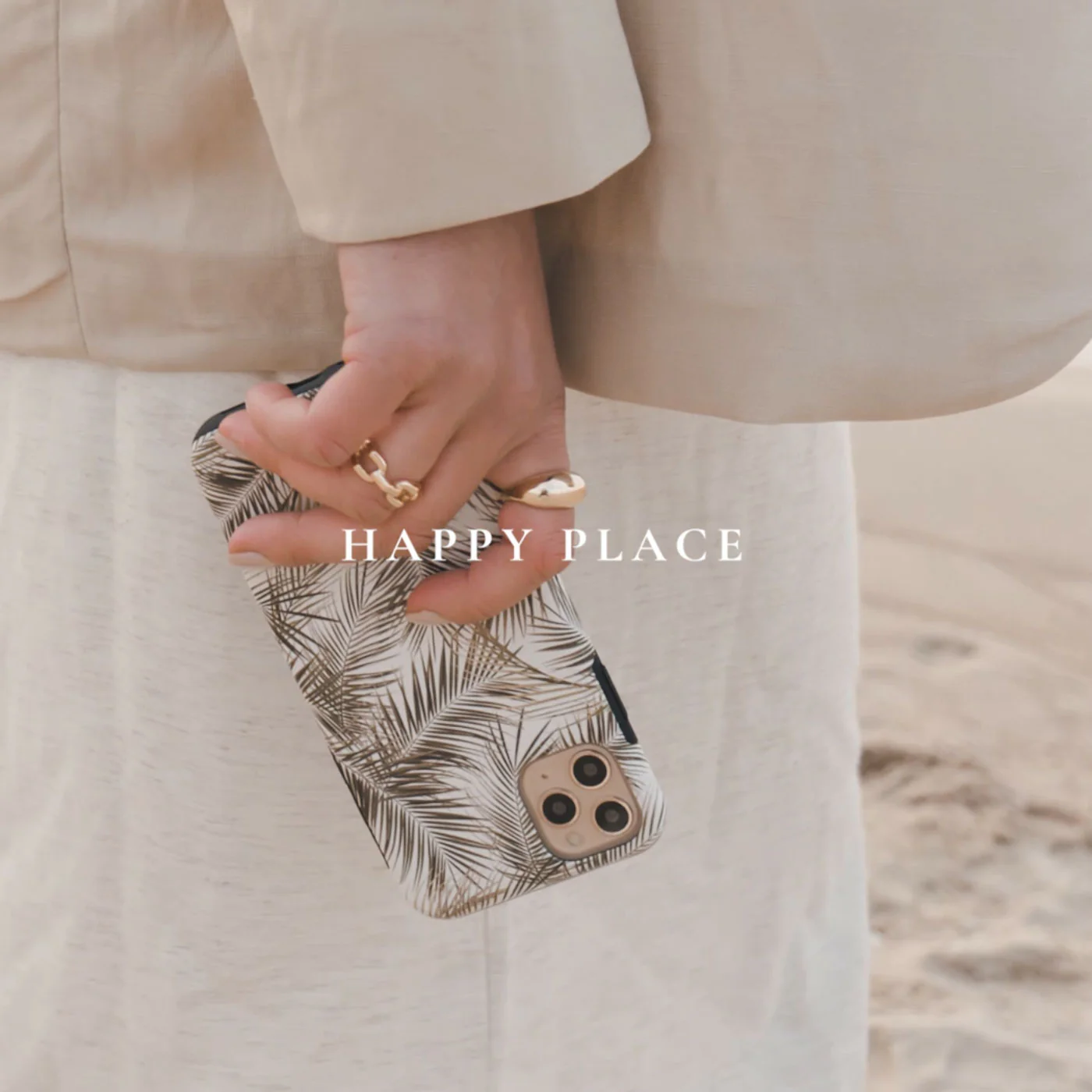 Happy Place - Palm iPhone 17e Case - Image 5