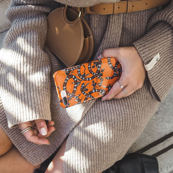 Bitter Apricot - Snake iPhone 17e Case - Image 6
