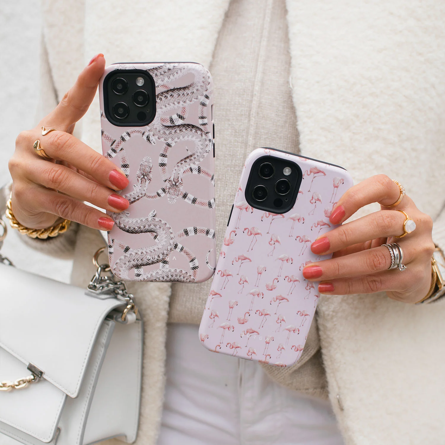 Poolside Glam - Snakes iPhone 17e Case - Image 11