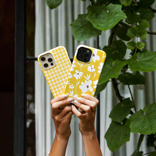 Tuscan Sun - Yellow Plaid iPhone 17e Case - Image 8