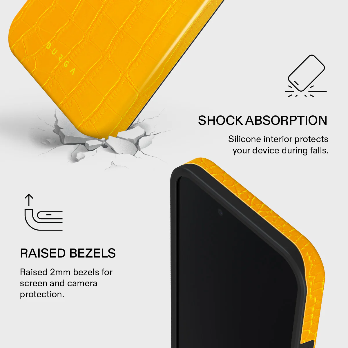 Canary Yellow - Snake Skin iPhone 17e Case - Image 4