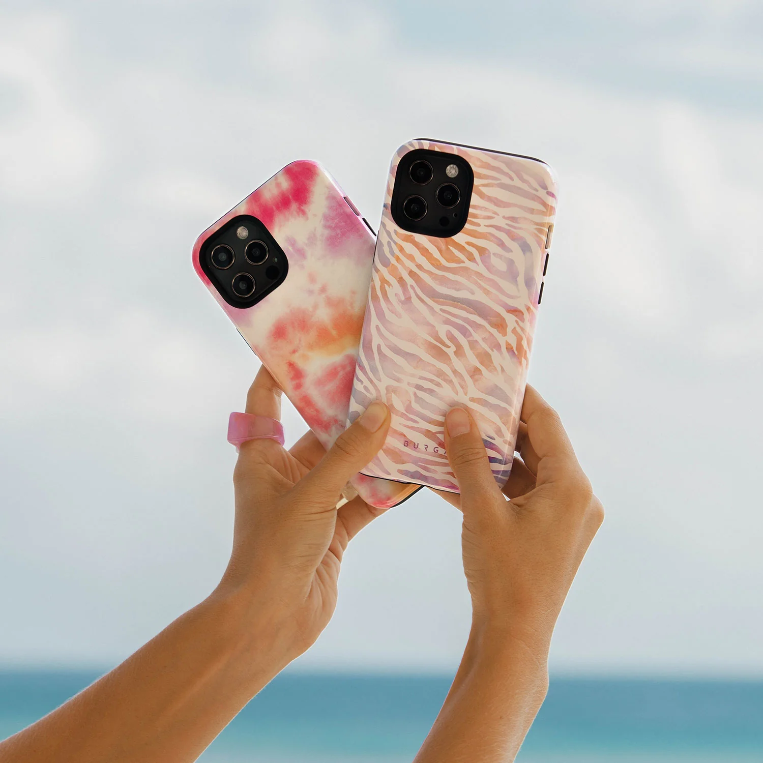 Sultry July - Zebra iPhone 17e Case - Image 8