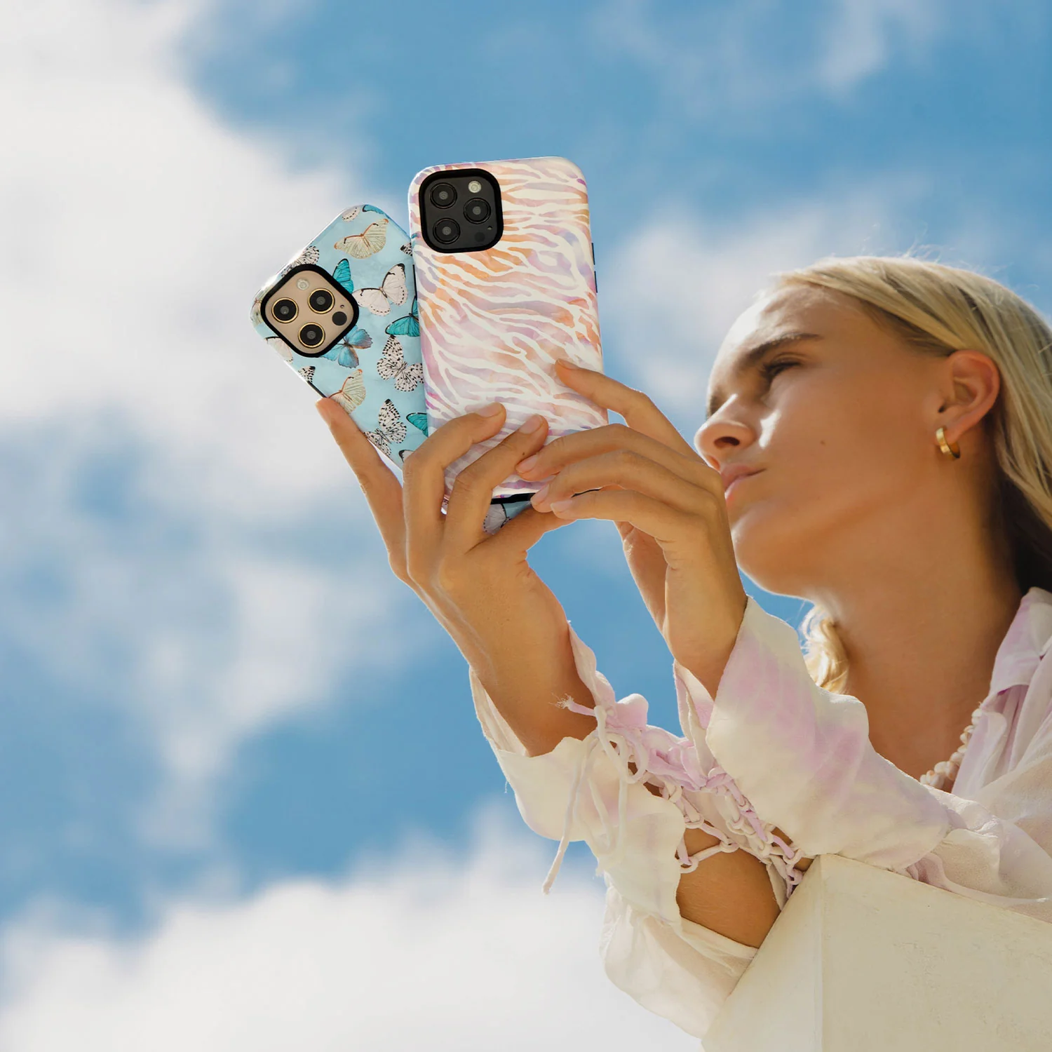 Sultry July - Zebra iPhone 17e Case - Image 9